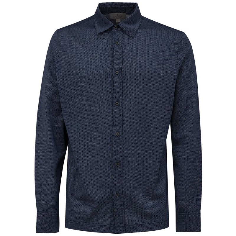 Canali Blue Cotton Shirt|IT50 | L