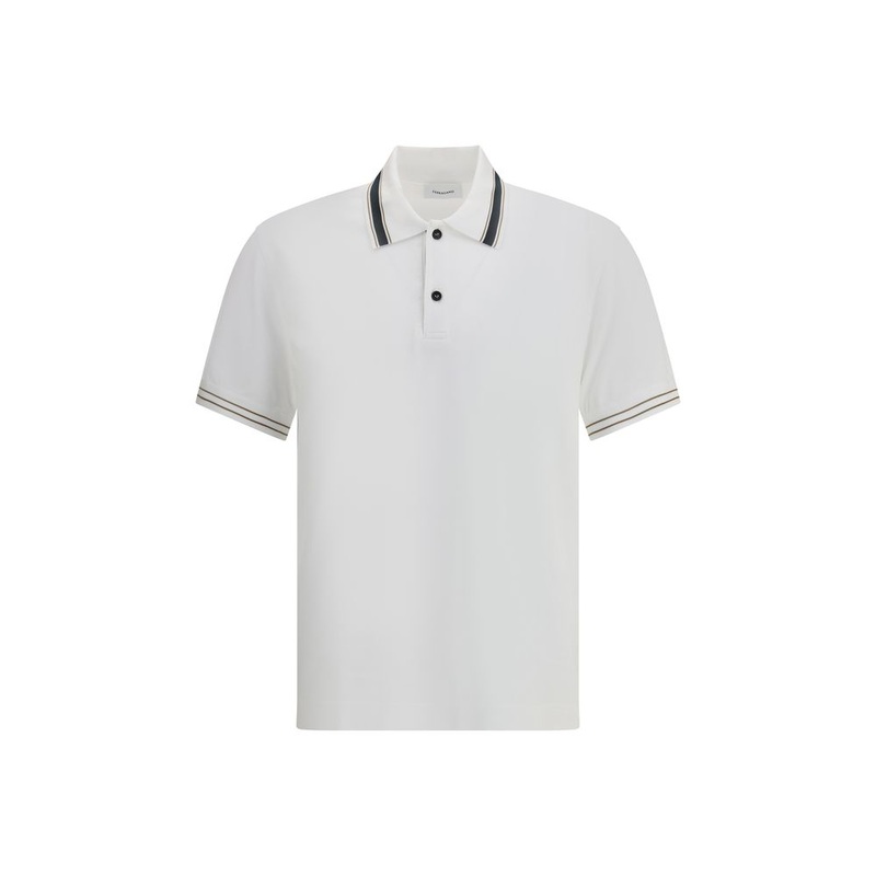 Ferragamo Logoed Polo Shirt|XL|L|M