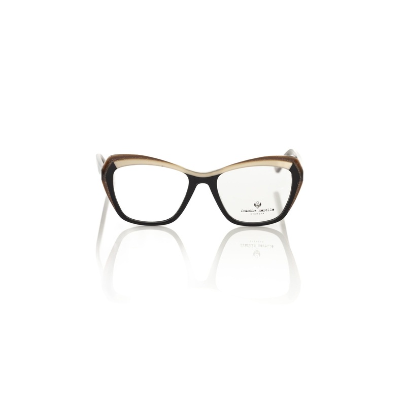 Frankie Morello Black Acetate Women Frame