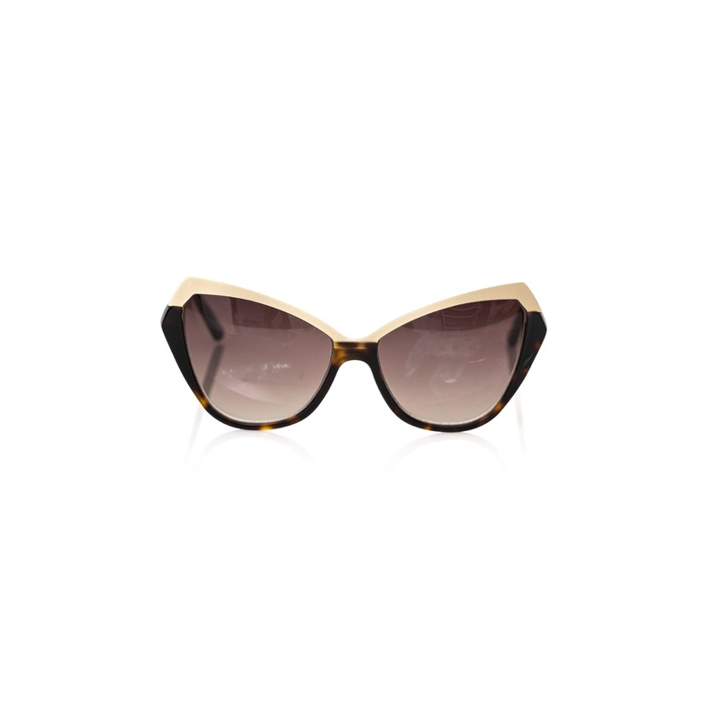 Frankie Morello Black Acetate Women’s Sunglass