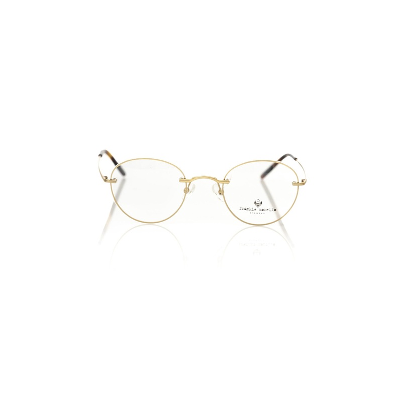 Frankie Morello Gold Metallic Unisex Frame