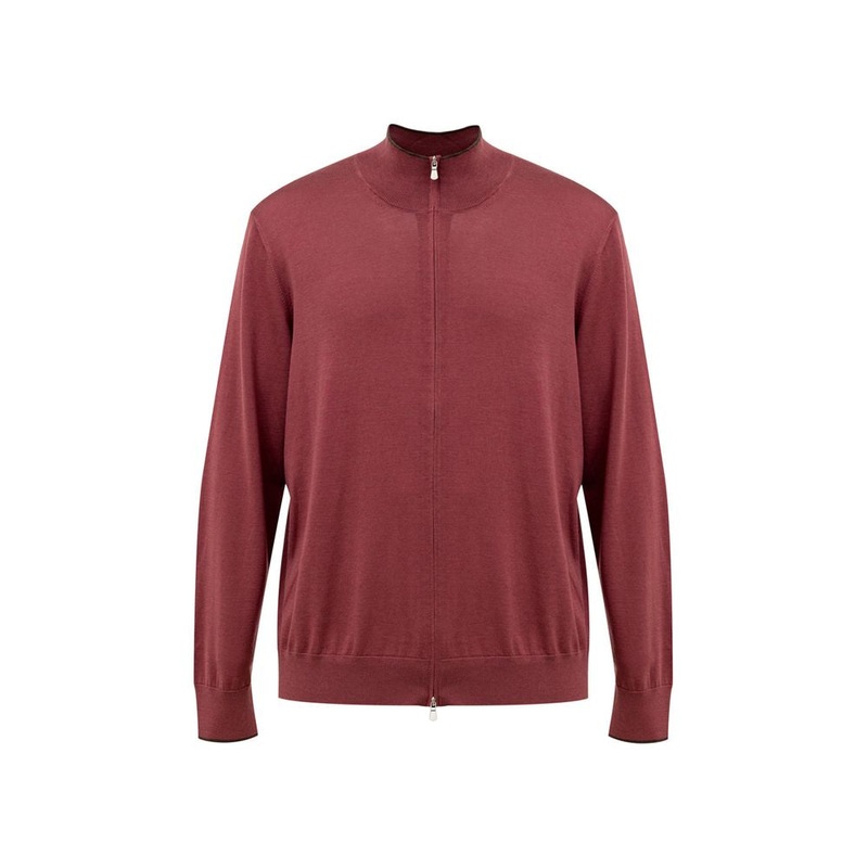 Gran Sasso Red Silk T-Shirt|IT50 | L