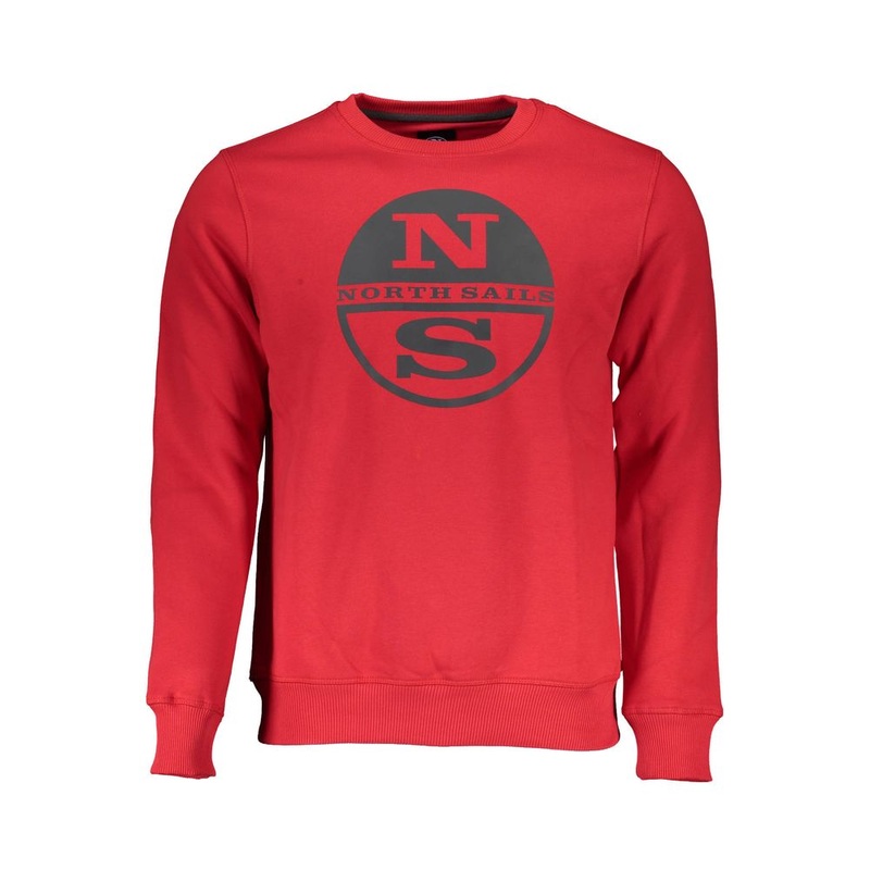 North Sails Red Cotton Sweater
