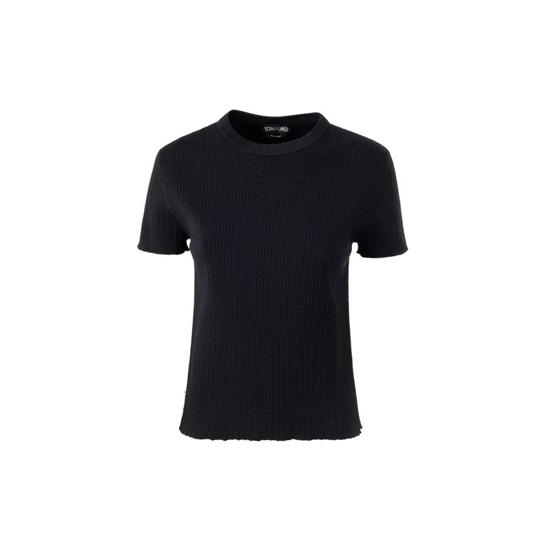 Tom Ford Black Silk T-Shirt|S|XS|M