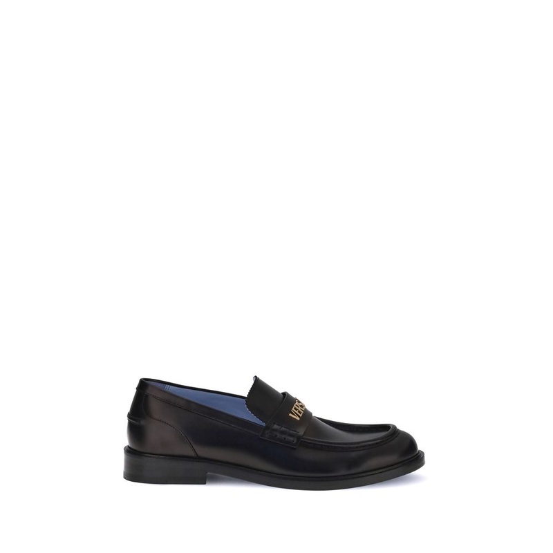 Versace Leather Loafers|EU41/US8|EU41.5/US8.5|EU42.5/US9.5|EU43/US10|EU43.5/US10.5|EU44/US11|EU42/US9|EU39/US6|EU45/US12