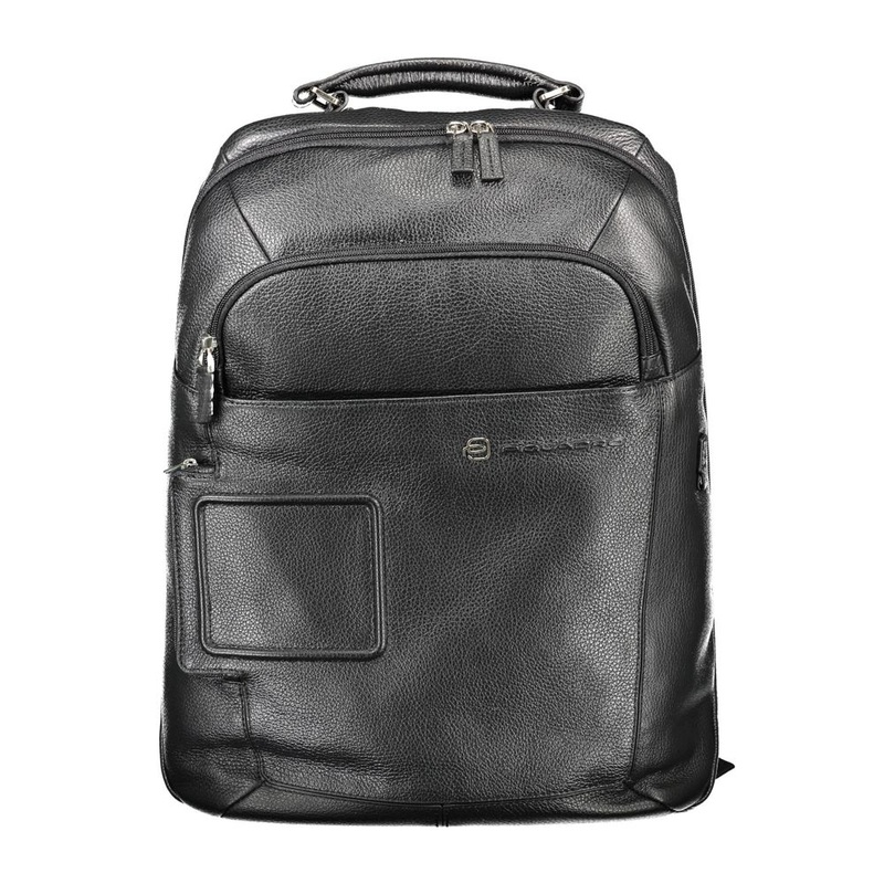 Piquadro Black Nylon Backpack