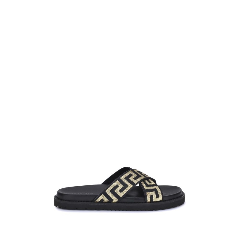 Versace Greca Sandals|EU41.5/US8.5|EU42/US9