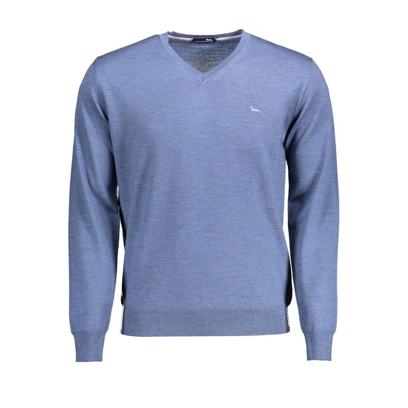Harmont & Blaine Blue Wool Sweater