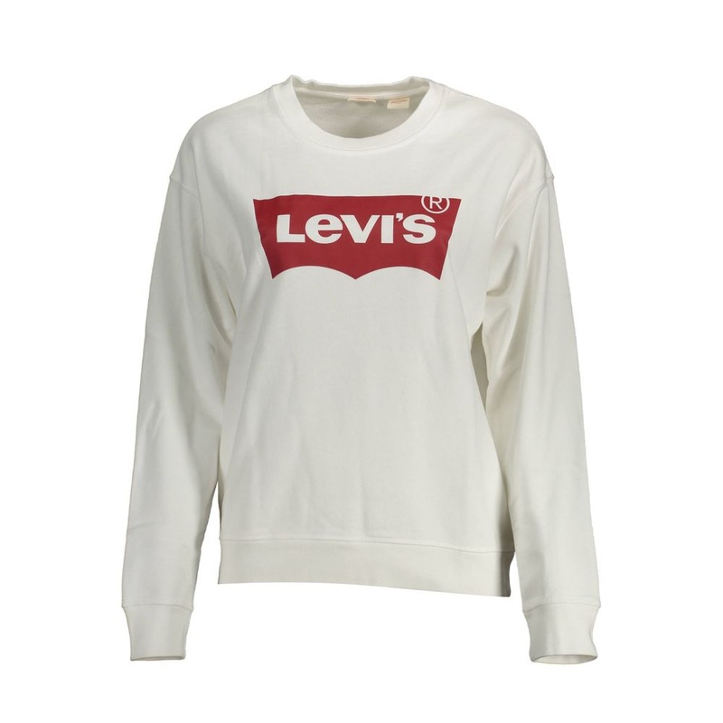 Levi’s White Cotton Sweater|XS|L