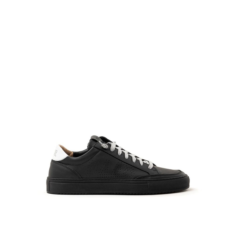 P448 Black Leather Sneaker|EU40/US7|EU39/US6
