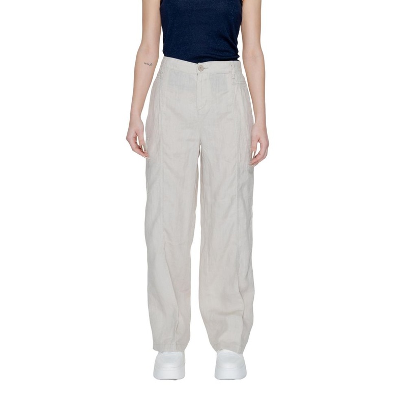 Street One Beige Linen Pant|W34 | L32|W46 | L32