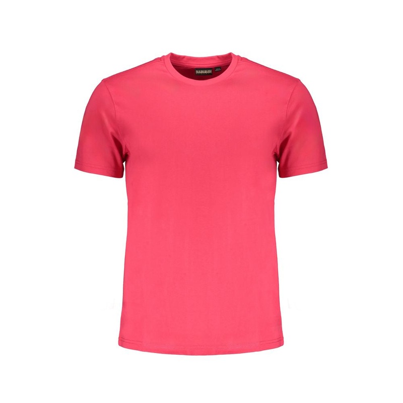 Napapijri Pink Cotton T-Shirt|M|XL|S