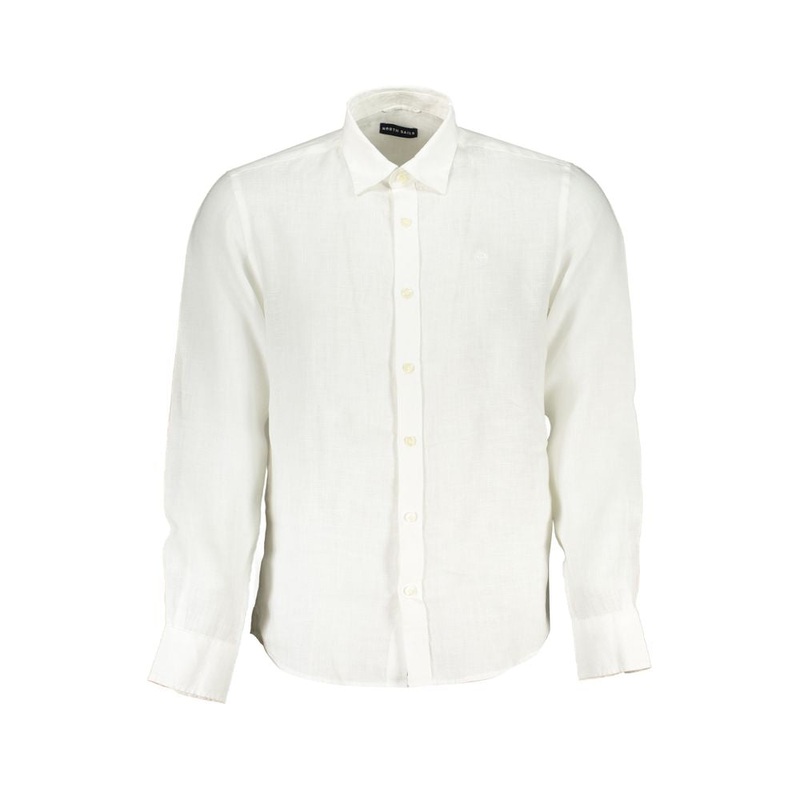 North Sails White Linen Shirt|S|M|XL