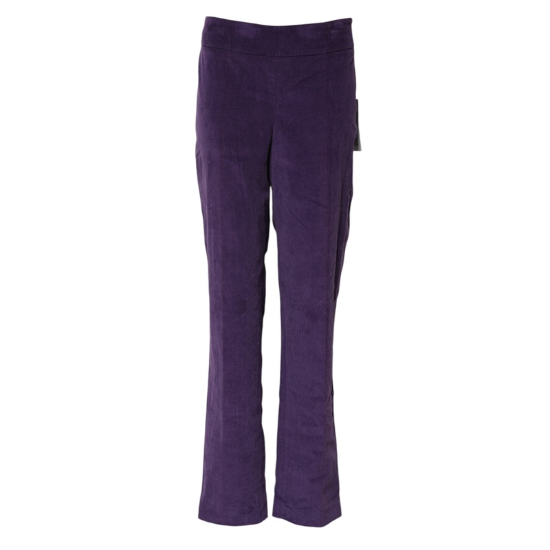 BENCIVENGA Purple High Waisted Flared Pants