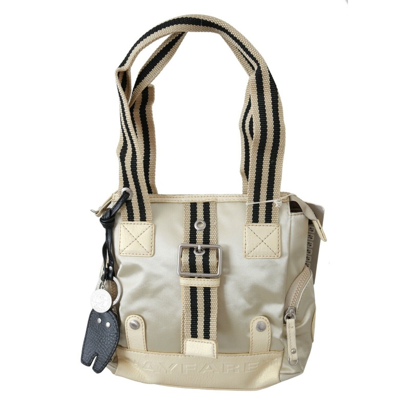 WAYFARER Beige Handbag Shoulder Tote Fabric Purse