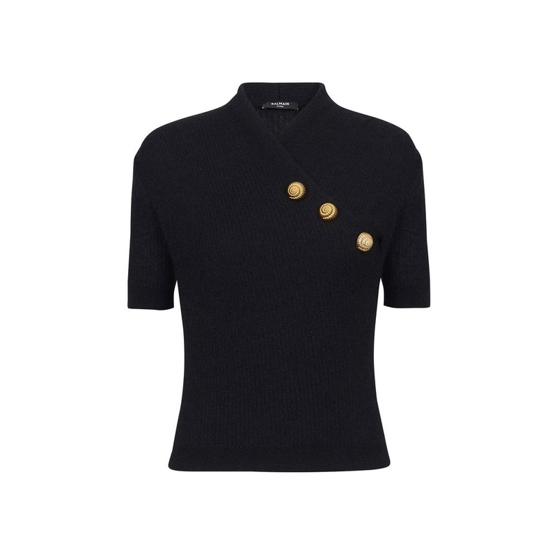 Balmain Wool Blend Top|38