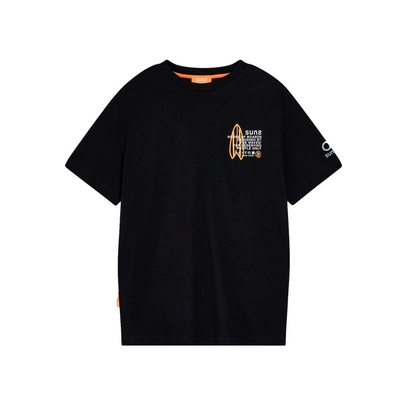 Suns Black Cotton T-Shirt|S