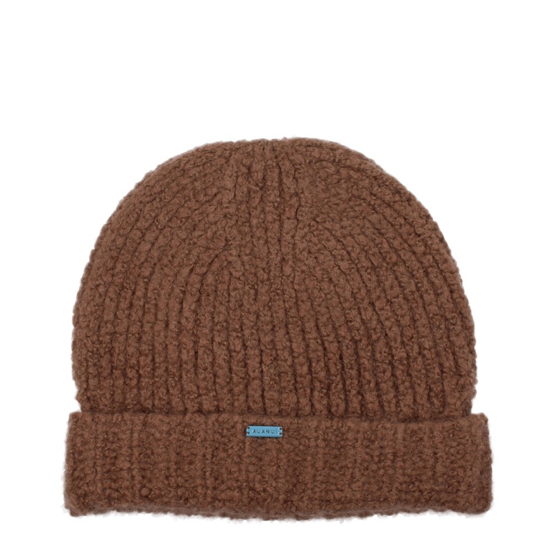 Alanui Brown Cashmere Beanie|UNI
