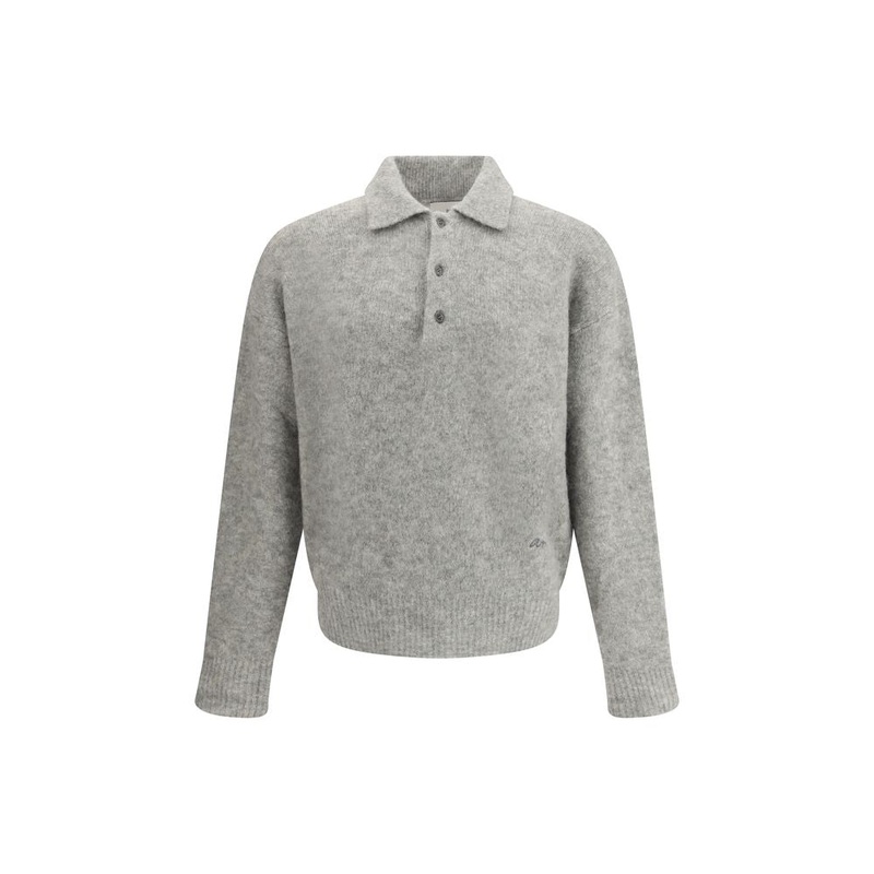 Ami Paris Wool Polo Sweater|L|S|XL