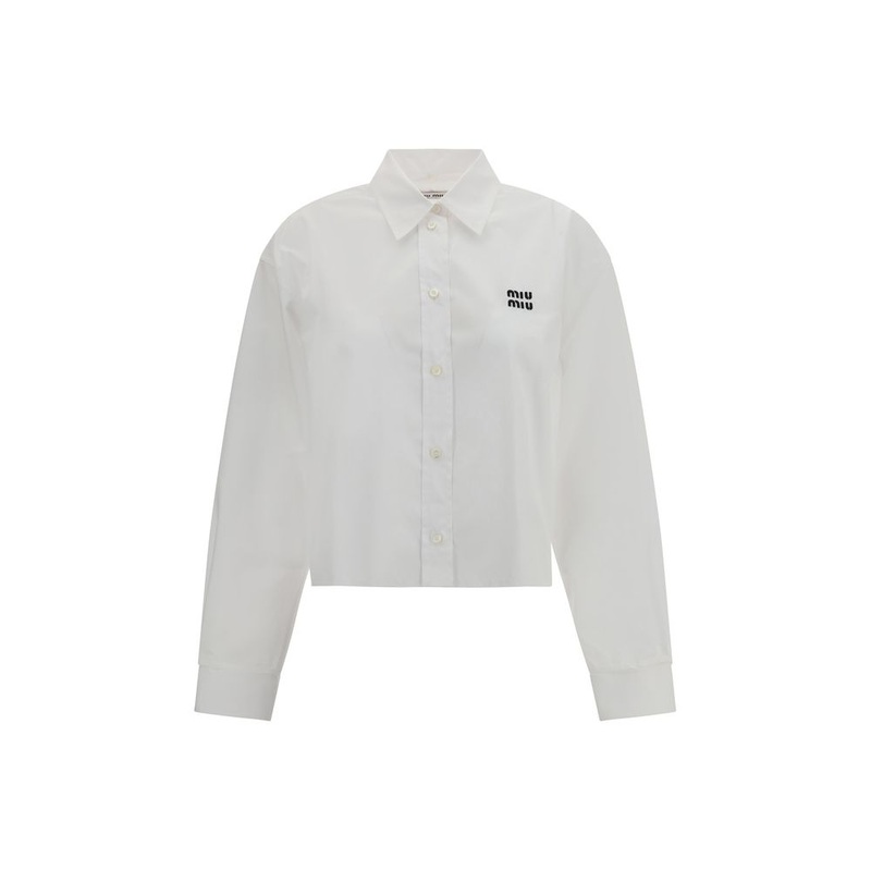 Miu Miu Cropped Shirt|IT40 | M