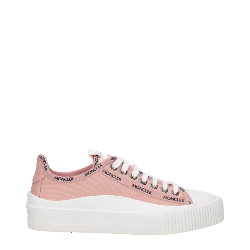 Moncler Pink Fabric Low Tops|EU35/US5|EU36/US6|EU40/US10|EU41/US11