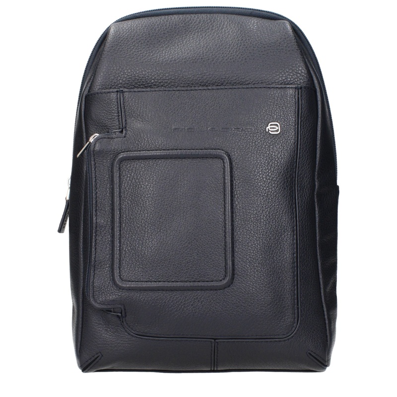 Piquadro Blue Leather Crossbody Bags