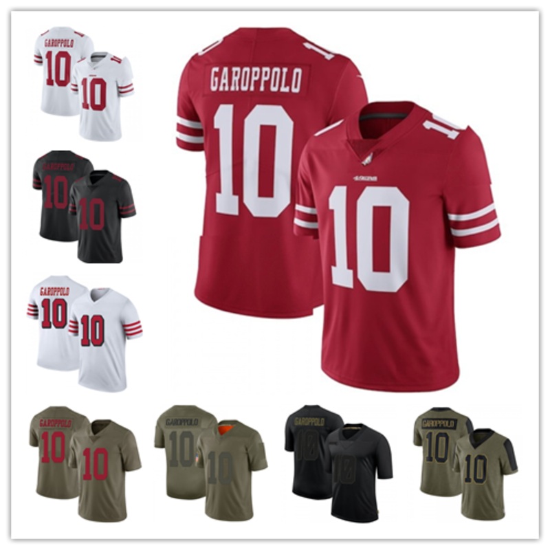 Men’s #10 Jimmy Garoppolo SF.49ers Limited Stitched Jerseys
