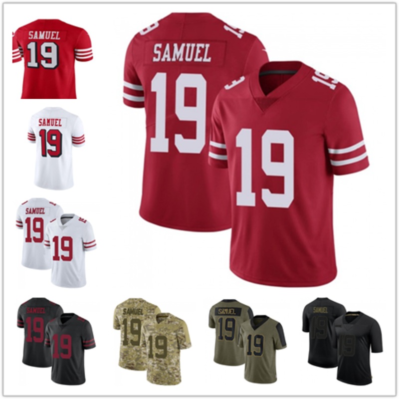 Men’s # 19 Deebo Samuel SF.49ers Limited Stitched Jerseys