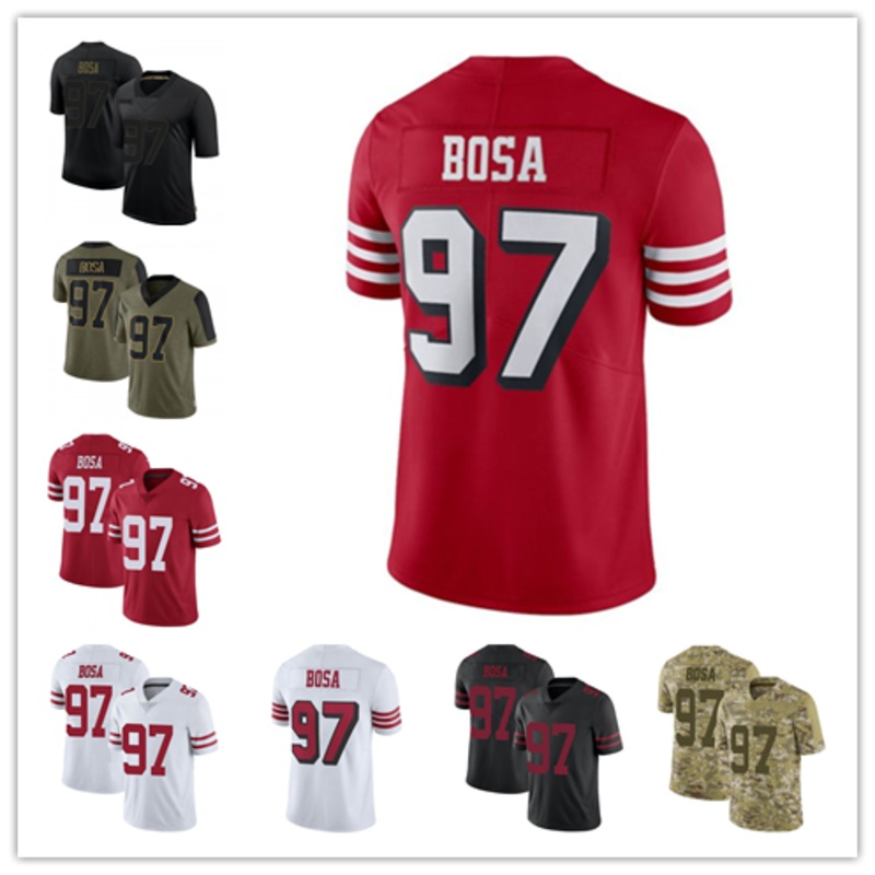 Men’s #97 Nick Bosa San Francisco 49ers Limited Stitched Jerseys