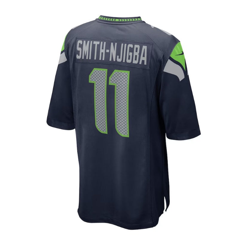 S.Seahawks #11 Jaxon Smith-Njigba 2023 Draft First Round Pick Game Jersey – College Navy Stitched American Football Jerseys