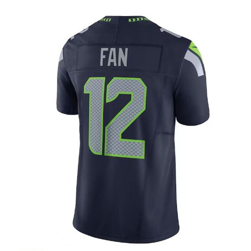 S.Seahawks #12s Vapor F.U.S.E. Limited Jersey – College Navy Stitched American Football Jerseys