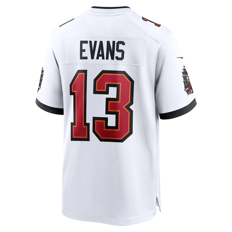 TB.Buccaneers #13 Mike Evans White Game Jersey – White American Football Jersey