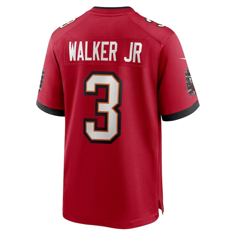 TB.Buccaneers #3 Anthony Walker Jr. Red Team Game Stitched American Football Jerseys