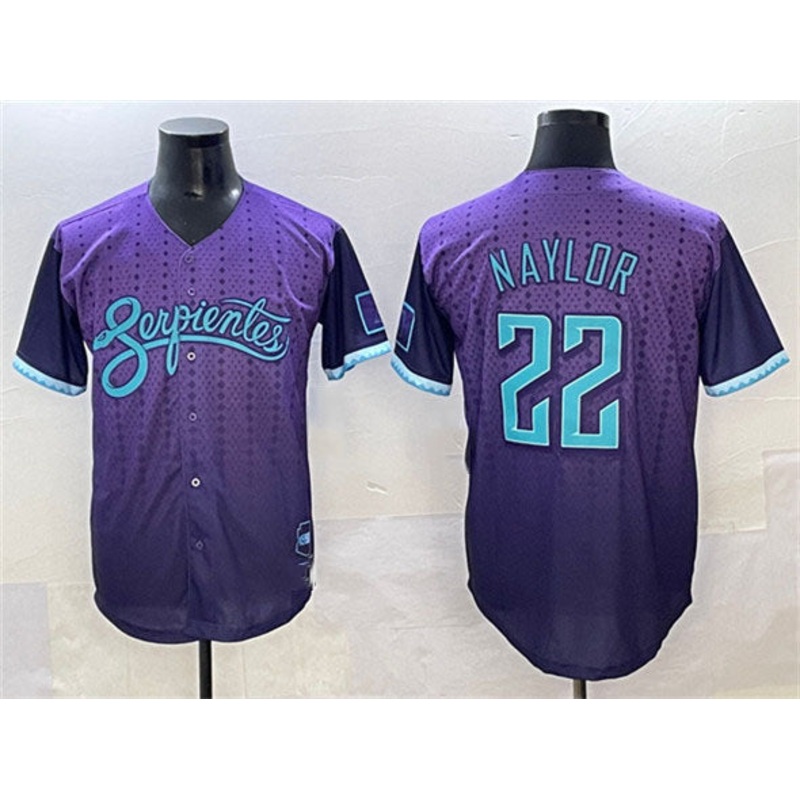 Arizona Diamondbacks #22 Josh Naylor Purple 2025 City Connect Limited Stitched Baseball Jersey