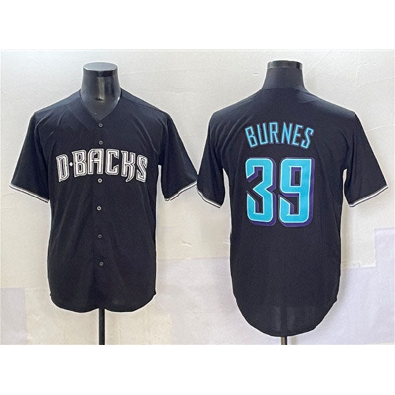 Arizona Diamondbacks #39 Corbin Burnes Black Stitched Baseball Jersey