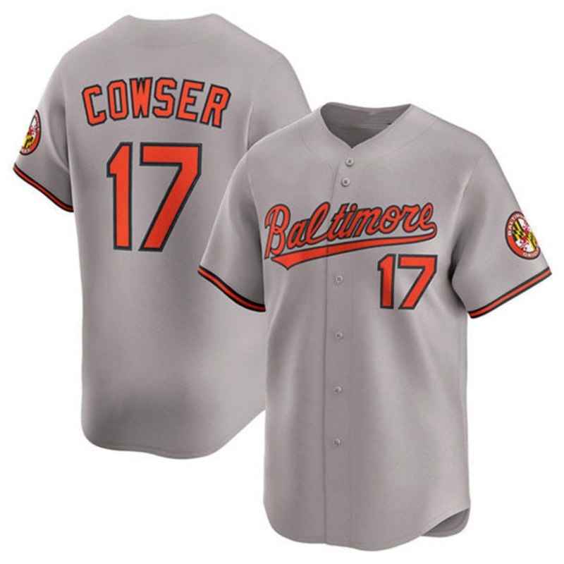 Baltimore Orioles #17 Colton Cowser Gray 2025 Limited Stitched Baseball Jersey