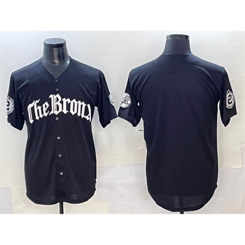 New York Yankees Blank Black ‘Gothic Legacy Edition’ Vapor Premier Limited Stitched Baseball Jersey