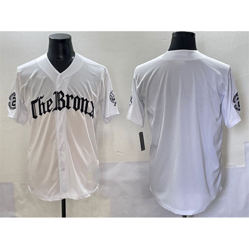 New York Yankees Blank White ‘Gothic Legacy Edition’ Vapor Premier Limited Stitched Baseball Jersey