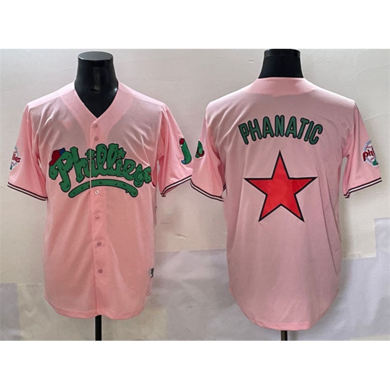 Philadelphia Phillies Pink Phanatic Limited Stitched Baseball Jersey