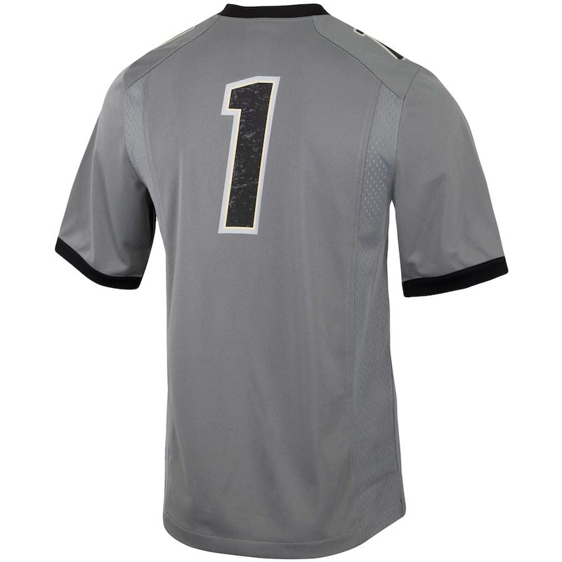 #1 C.Buffaloes Untouchable Football Jersey – Charcoal Stitched American College Jerseys