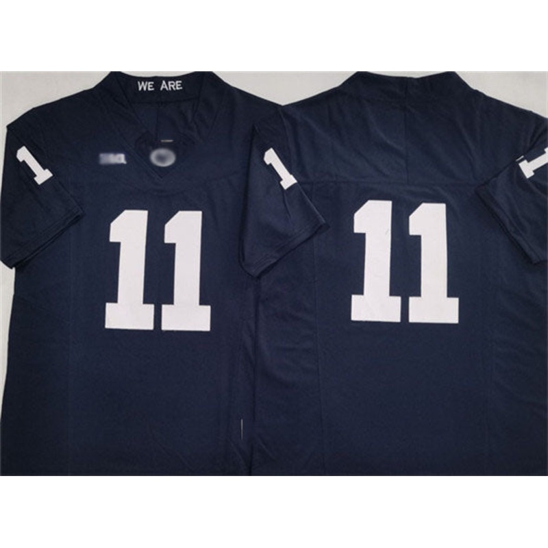 P.State Nittany Lions #11 Abdul Carter Navy 2024 F.U.S.E. No Name Stitched College Jerseys