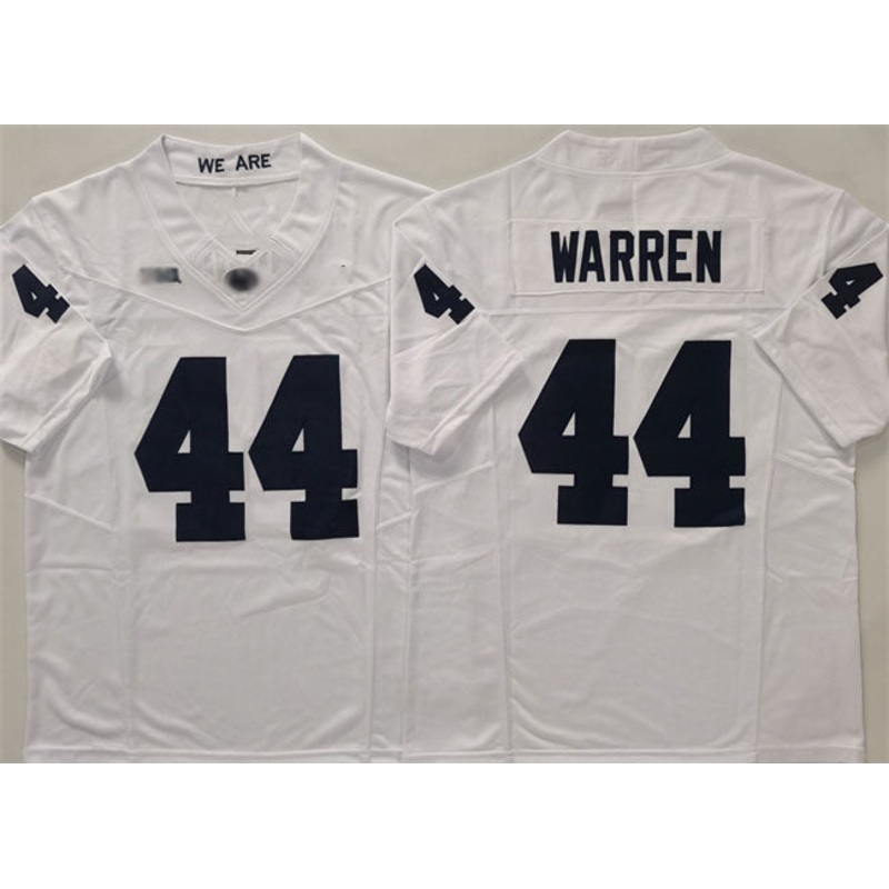 P.State Nittany Lions #44 Davis Warren White 2024 F.U.S.E. Stitched College Jerseys