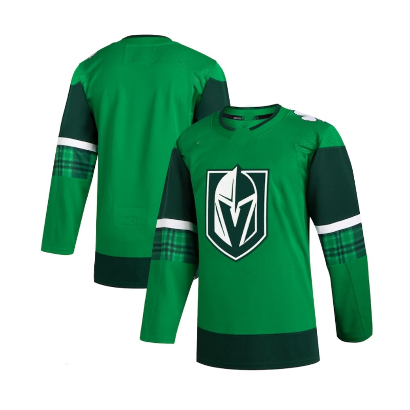 V.Golden Knights 2023 St. Patrick’s Day Primegreen Authentic Jersey – Kelly Green Stitched American Hockey Jerseys