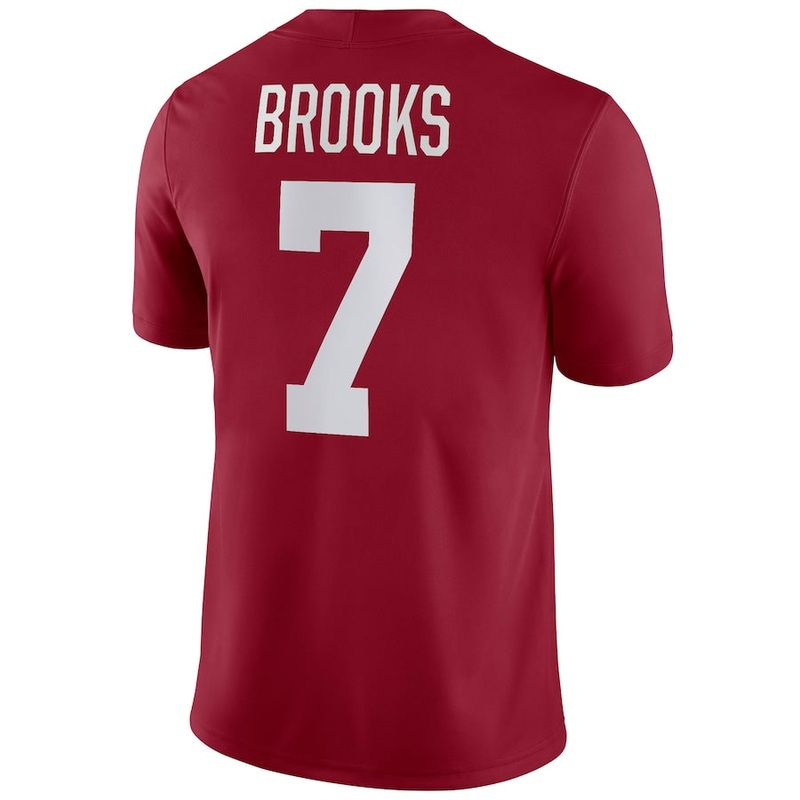 A.Crimson Tide #7 Ja’Corey Brooks NIL Replica Football Jersey Stitched American College Jerseys