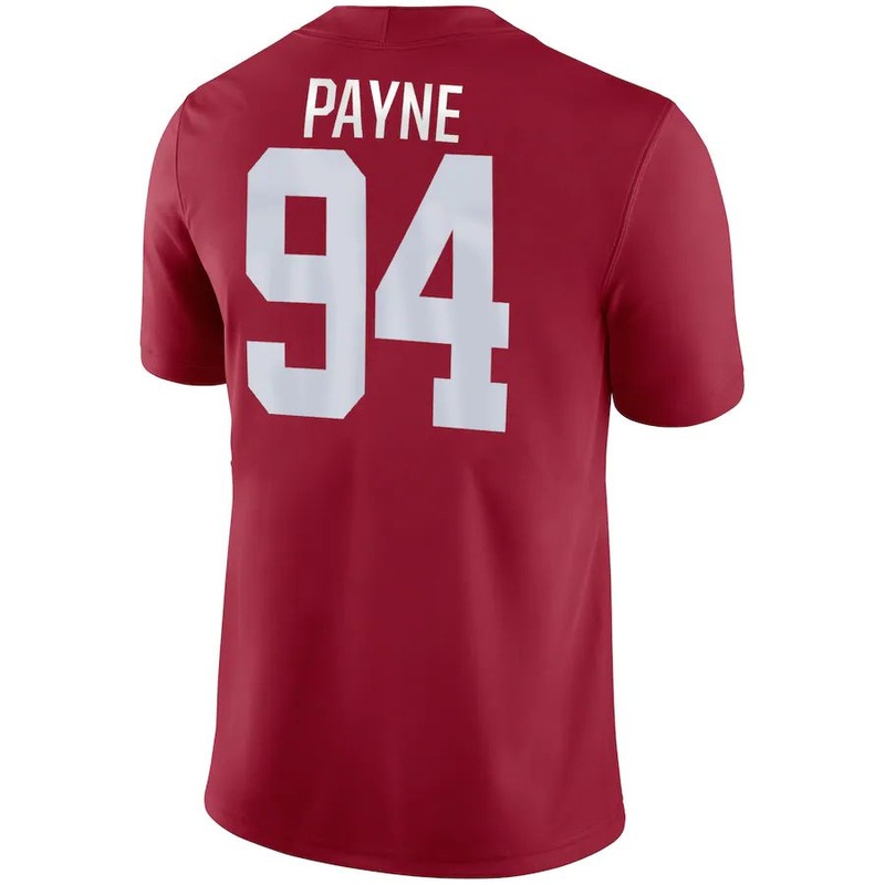 A.Crimson Tide #94 Da’Ron Payne Game Jersey Stitched American College Jerseys