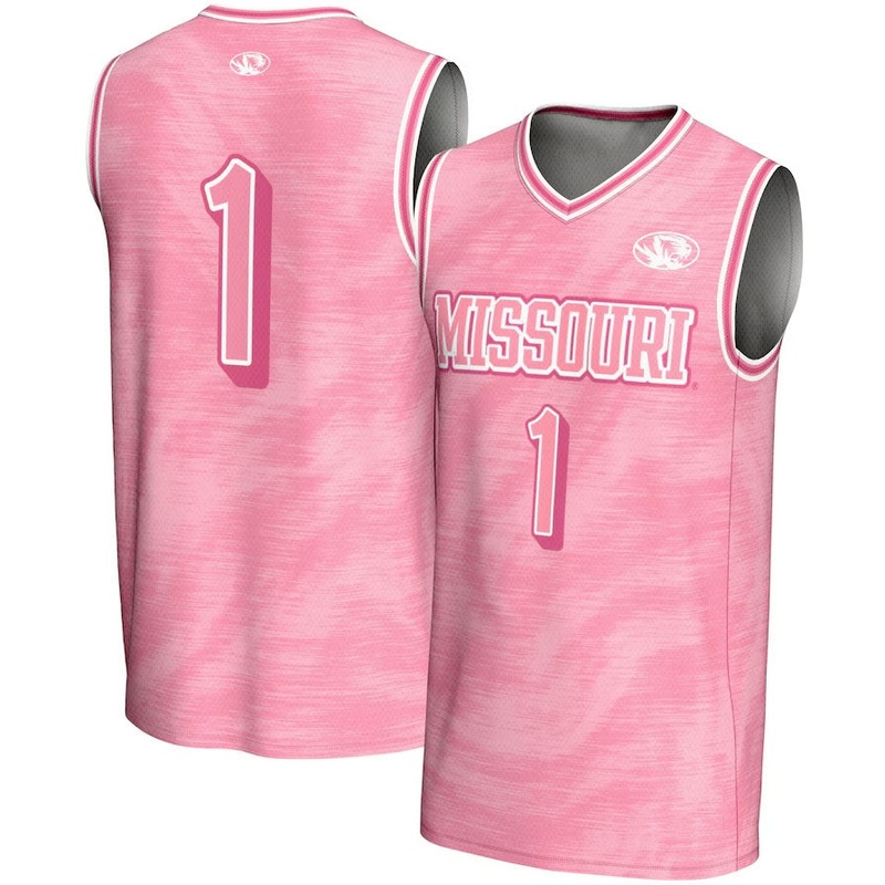 #1 M.Tigers GameDay Greats Lightweight Basketball Fashion Jersey – Pink American College Jerseys