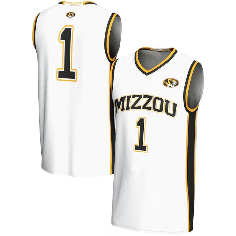 #1 M.Tigers GameDay Greats Lightweight Basketball Jersey – White American College Jerseys