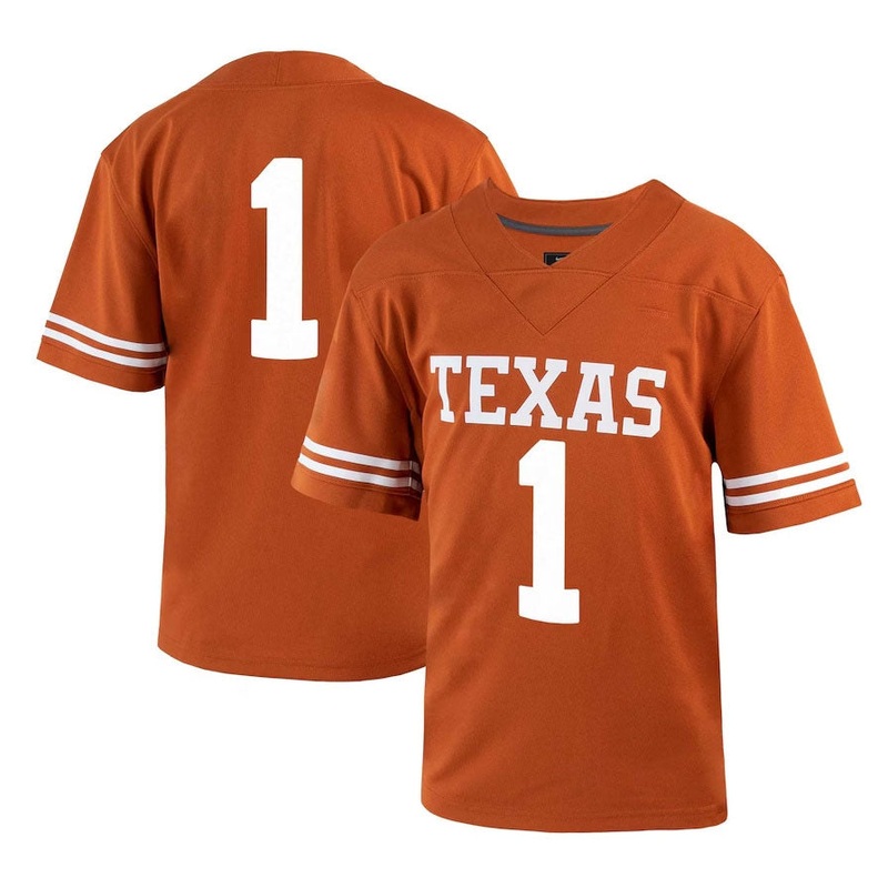 #1 T.Longhorns 1st Armored Division Old Ironsides Untouchable Football Jersey – Texas Orange American College Jerseys