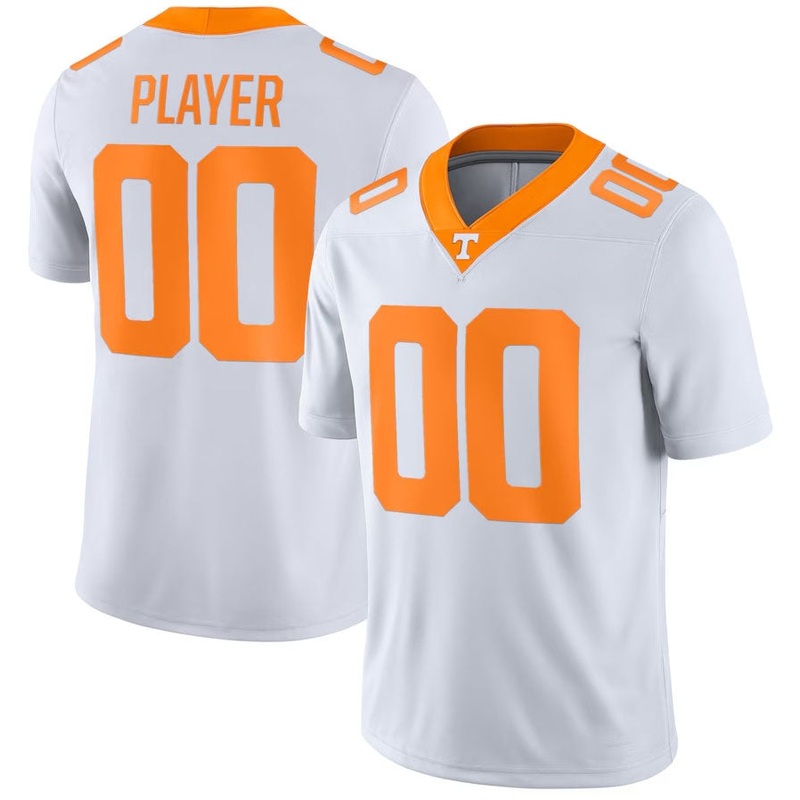 Custom T.Volunteers Pick-A-Player NIL Replica Football Jersey – White College Jerseys