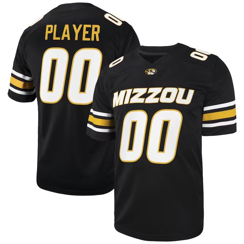 M.Tigers Pick-A-Player NIL Football Game Jersey – Black American College Jerseys